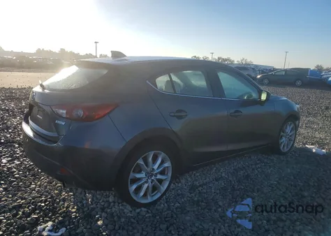 2014 Mazda 3 Grand Touring z USA, uszkodzony, nr VIN JM1BM1M38E1206417